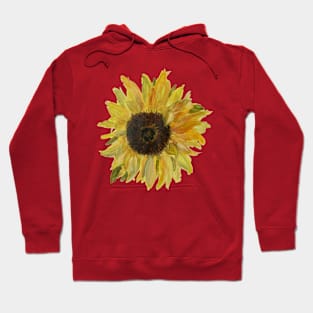 Watercolor Sunflower Hoodie